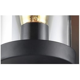 Rustykalne oprawy w stylu żelaza, szklany kinkiet, retro lampa ścienna z USA