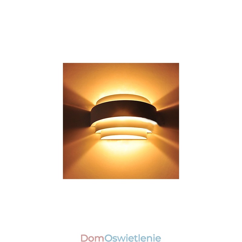 Lampy ścienne montowane na płasko Nowoczesne współczesne metalowe