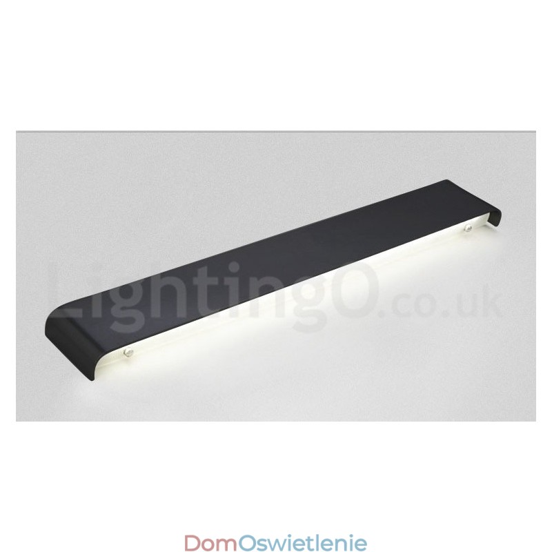 Długie nowoczesne współczesne lampy ścienne i kinkiety do wnętrz Metalowe światło ścienne IP 44 do łazienki, sypialni, salonu