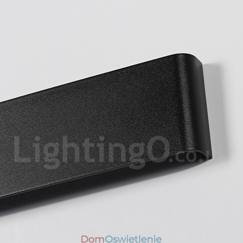 Długie nowoczesne współczesne lampy ścienne i kinkiety do wnętrz Metalowe światło ścienne IP 44 do łazienki, sypialni, salonu