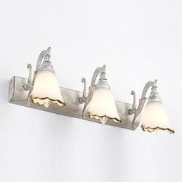 Kinkiety Oświetlenie łazienkowe Lampy ścienne do czytania Styl mini Rustykalny domek Metal