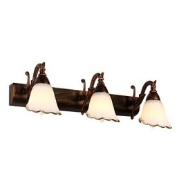Kinkiety Oświetlenie łazienkowe Lampy ścienne do czytania Styl mini Rustykalny domek Metal