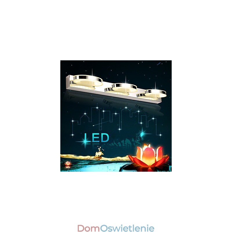 Oświetlenie łazienkowe Nowoczesne Współczesne Metalowe