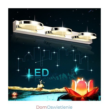 Oświetlenie łazienkowe Nowoczesne Współczesne Metalowe