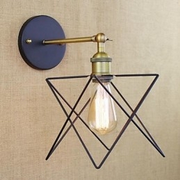 Amerykańska ozdoba sypialni lampa ścienna kute schody lampa korytarz korytarz proces