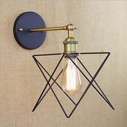Amerykańska ozdoba sypialni lampa ścienna kute schody lampa korytarz korytarz proces