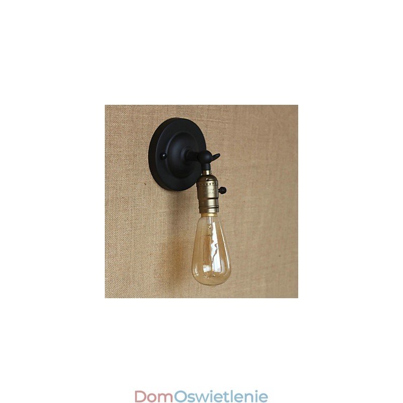 Korytarz z żarówkami Edisona, retro minimalistyczny, alejka nocna, kawiarnia, kanał tarasowy, mini kinkiet