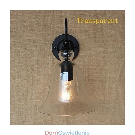 Amerykańska wiejska wieś pasterska minimalistyczna salon przedpokój zdobiony szklanym kinkietem