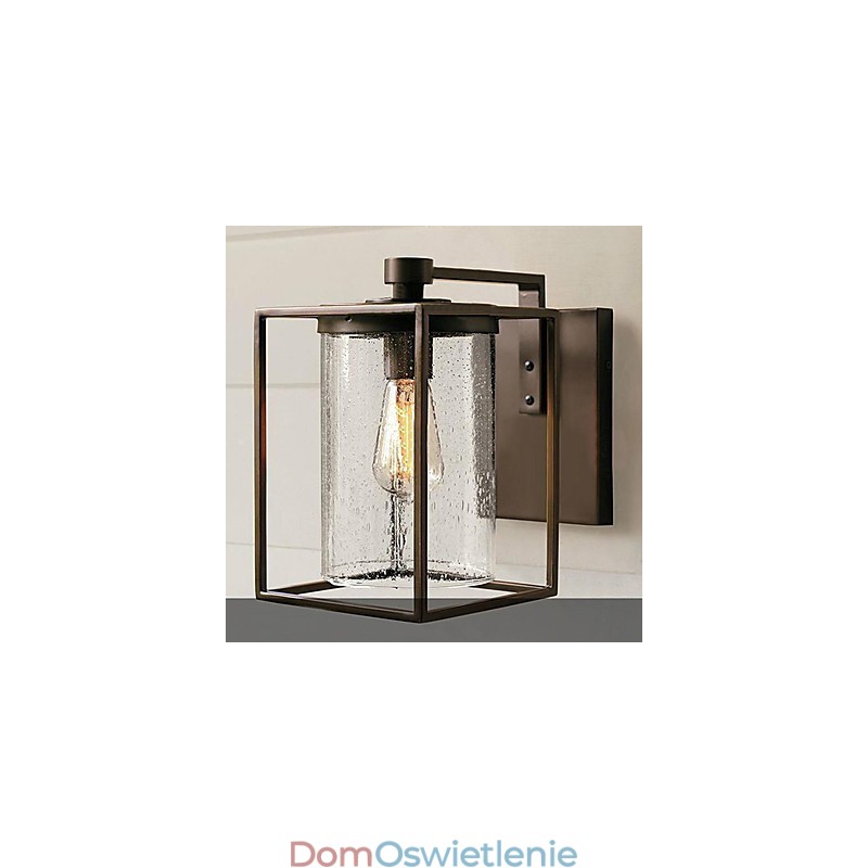 Oświetlenie zewnętrzne ścienne nowoczesne współczesne metalowe