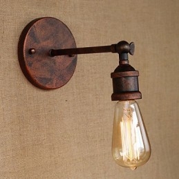 Amerykański bar kawiarnia restauracja lampka nocna minimalistyczny korytarz żelazny kinkiet