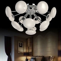 Nowoczesna lampa Yestaurant Prosta okrągła lampa wisząca ze szkła artystycznego w stylu europejskim