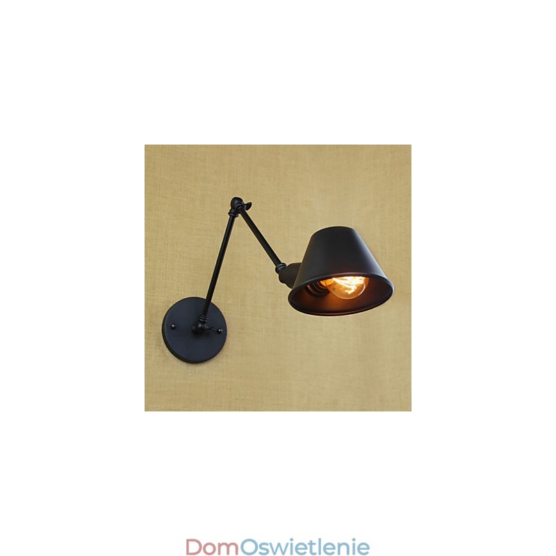 Industrial Air Kreatywna osobowość Długie ramię Bar Kawiarnia Prosto udekorowany dekoracyjny kinkiet ścienny