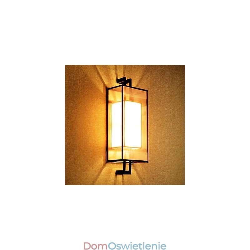 Retro Rustykalna nordycka szklana lampa ścienna do sypialni, kinkiet ścienny, vintage industrialne oprawy ścienne