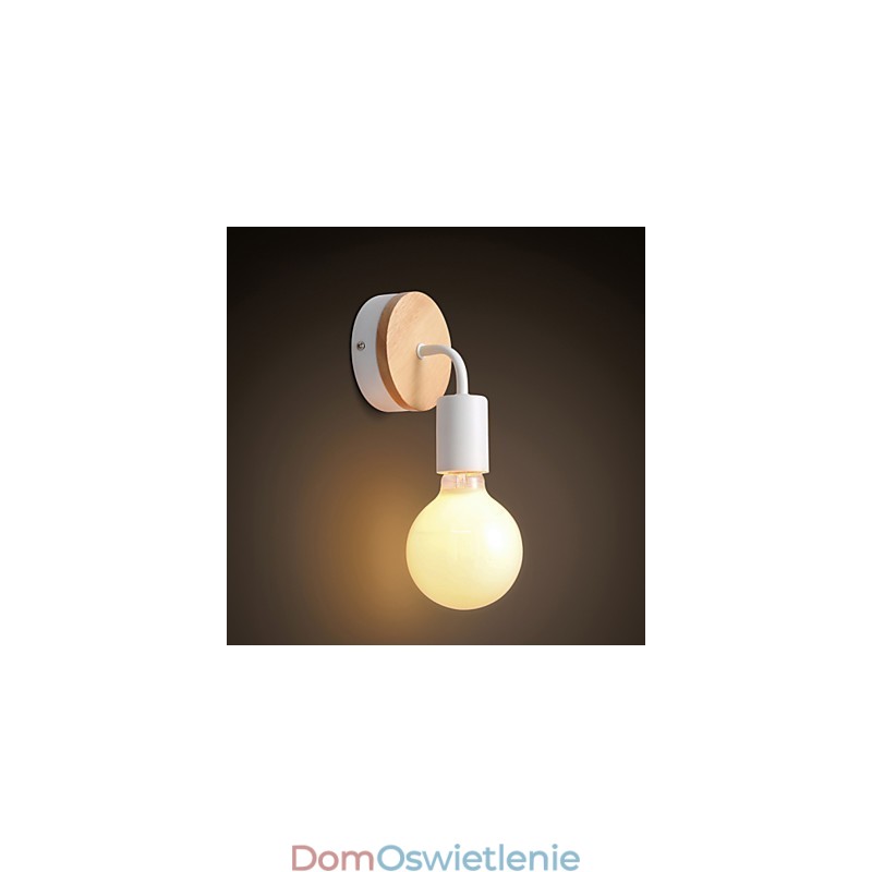110V 220V IRON Edison Wewnętrzna lampa ścienna Korytarz Klatki schodowe Kinkiet Żarówka Oprawa Lampy Czarny Biały