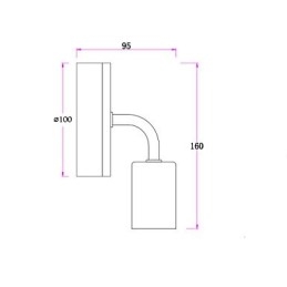 110V 220V IRON Edison Wewnętrzna lampa ścienna Korytarz Klatki schodowe Kinkiet Żarówka Oprawa Lampy Czarny Biały