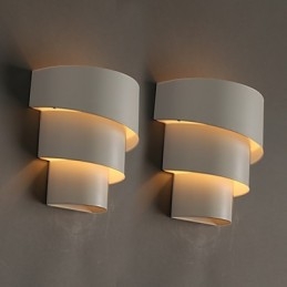 Mała muszla kreskówka lampa ścienna kute żelazo pochodnia kształt głowy łóżka światła