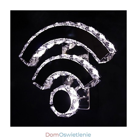 Kinkiety ścienne WIFI Crystal Crystal Modern Contemporary Bed Living Hotel Metal Kinkiety ścienne WIFI Crystal Crystal Modern Contemporary Bed Living Hotel Metal