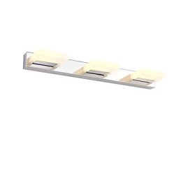 Lampa Lustrzana Stal Nierdzewna I Akryl
