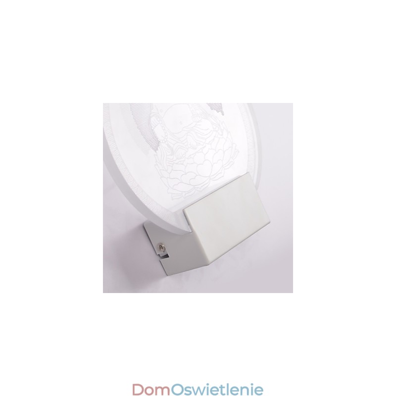 Lampa ścienna akrylowa PCV Lampa świetlna Chip Nowoczesny Współczesny Metal