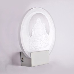 Lampa ścienna akrylowa PCV Lampa świetlna Chip Nowoczesny Współczesny Metal