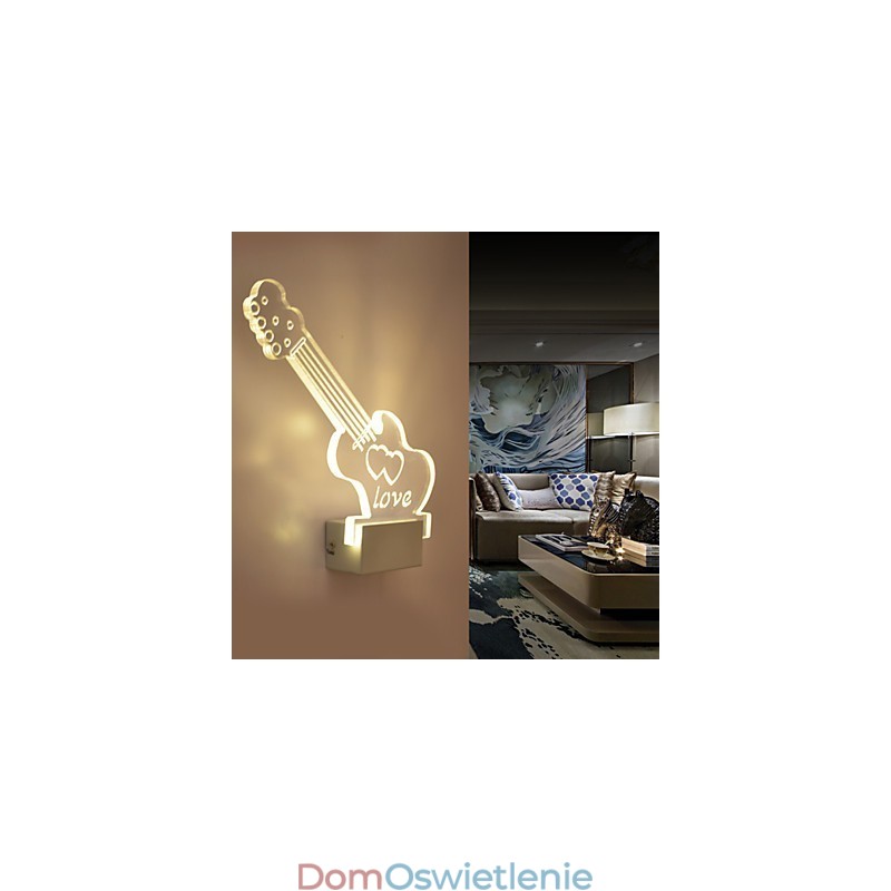 Lampa ścienna akrylowa PCV Lampa świetlna Nowoczesna współczesna metalowa
