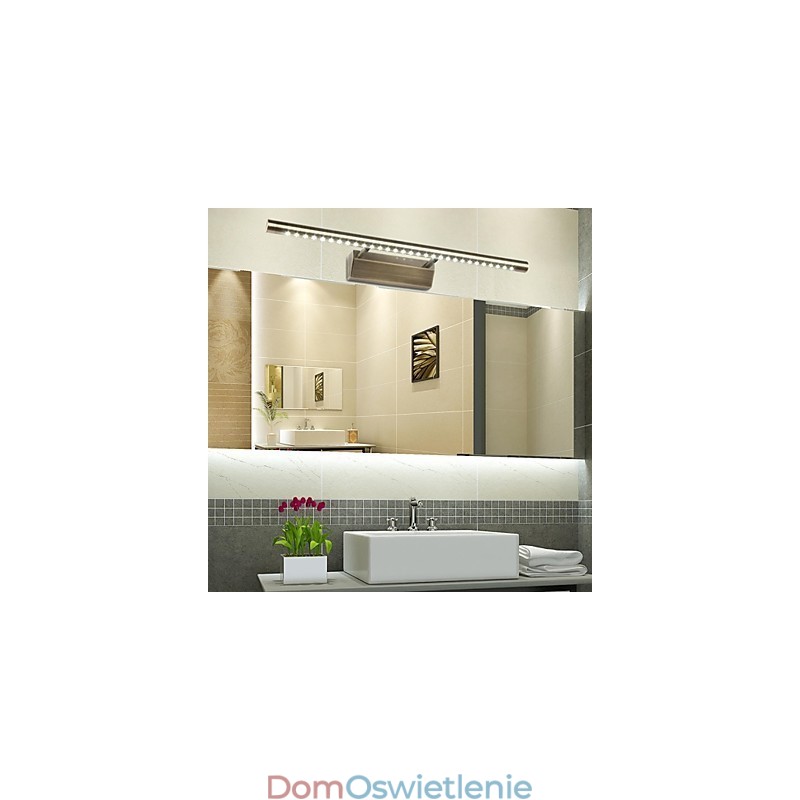 Lampa lustrzana z okrągłej rury