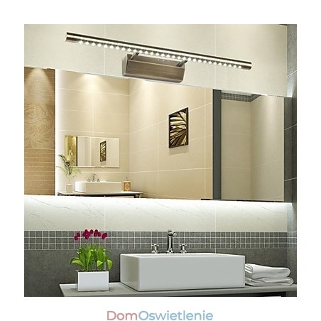 Lampa lustrzana z okrągłej rury