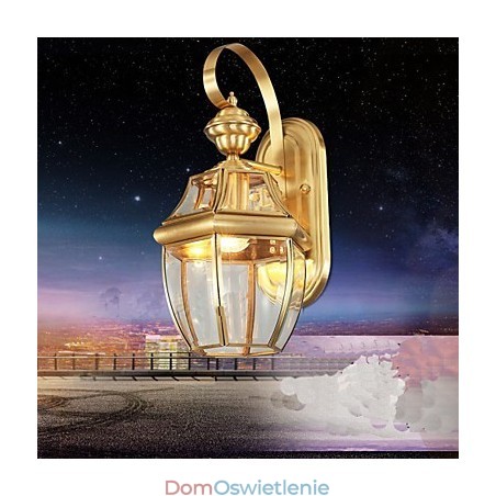 Lampa ogrodowa Pełna miedziana lampa zewnętrzna Lampa wodoodporna A Lampa ogrodowa Pełna miedziana lampa zewnętrzna Lampa wodoodporna A
