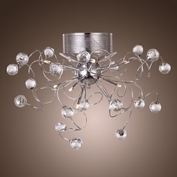 Żyrandol Kryształowy Nowoczesny Design Living 9 Świateł