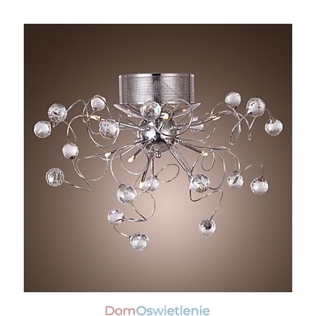 Żyrandol Kryształowy Nowoczesny Design Living 9 Świateł Żyrandol Kryształowy Nowoczesny Design Living 9 Świateł