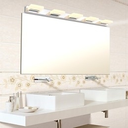 Lampa Lustrzana Stal Nierdzewna I Akryl