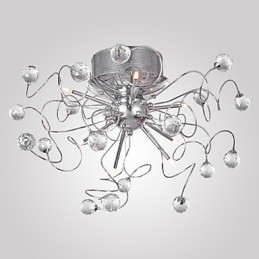 Żyrandol Kryształowy Nowoczesny Design Living 9 Świateł