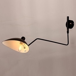 Loft Amercian Countryside Freely Wall Lights Vintage Lampka nocna Długa mechaniczna lampa do nauki w pomieszczeniach