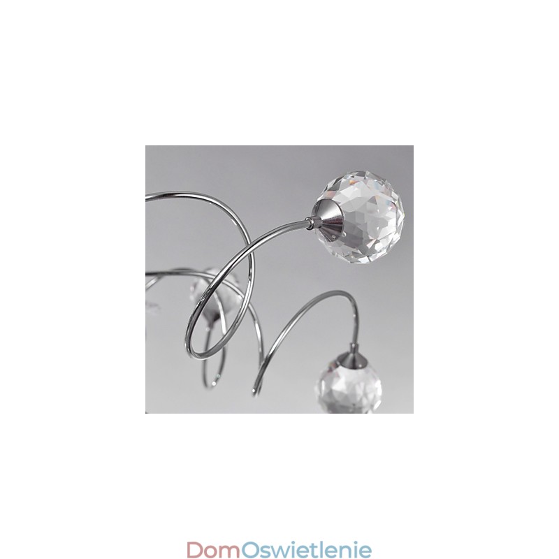 Żyrandol Kryształowy Nowoczesny Design Living 9 Świateł