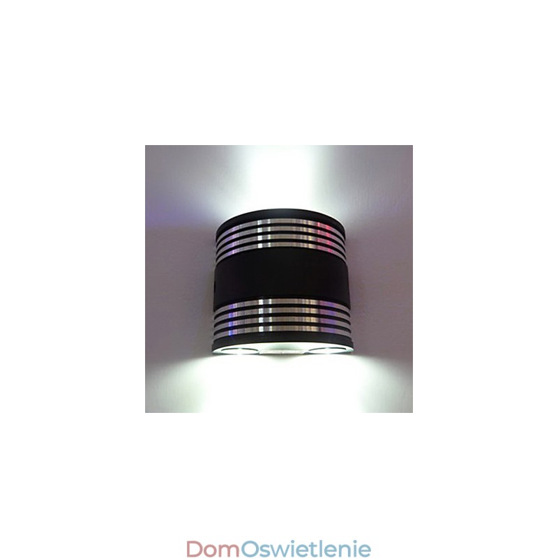 Miniaturowe lampy ścienne montowane na płasko, nowoczesne, współczesne, metalowe