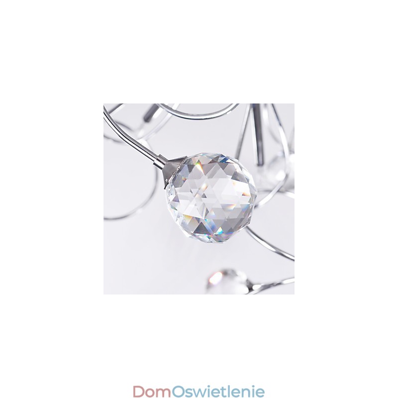 Żyrandol Kryształowy Nowoczesny Design Living 9 Świateł