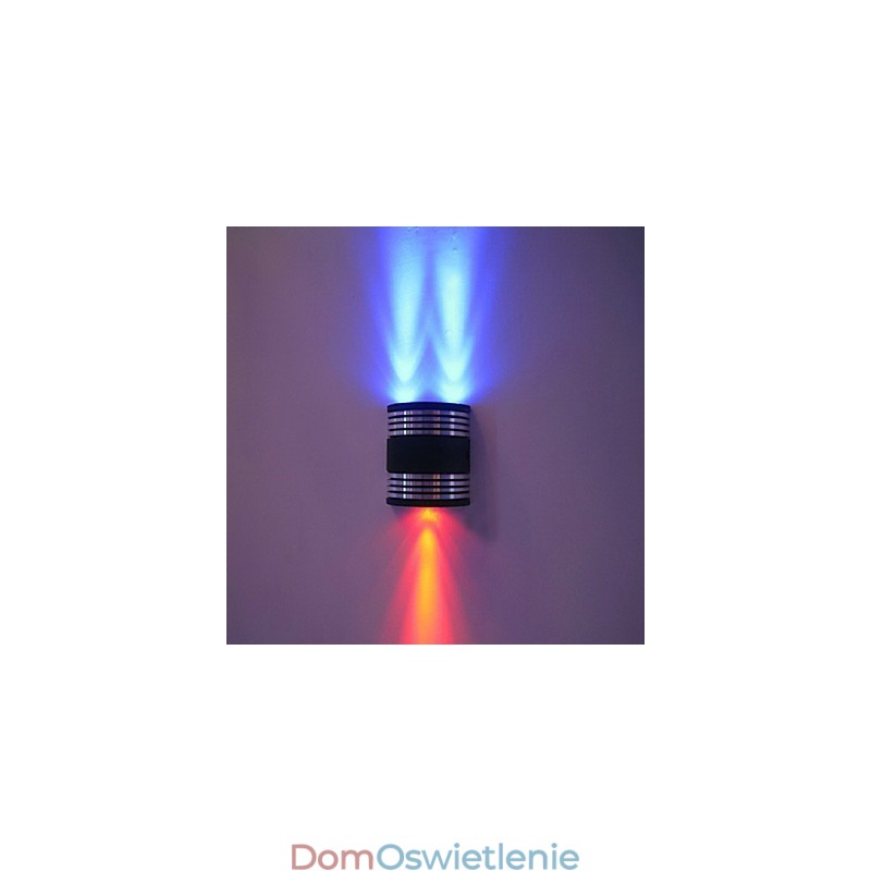Miniaturowe lampy ścienne montowane na płasko, nowoczesne, współczesne, metalowe