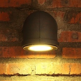 Loft Kreatywna osobowość Retro Wiejska lampa ścienna z rurą wodną