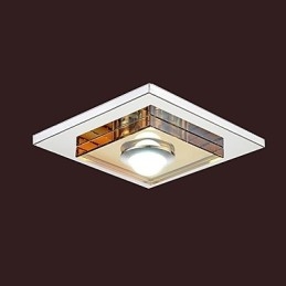 Lampa sufitowa Amber Crystal 1 światło Montaż podtynkowy
