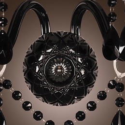 Kryształowe lampy ścienne ze świecami nowoczesne współczesne szkło