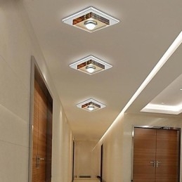Lampa sufitowa Amber Crystal 1 światło Montaż podtynkowy
