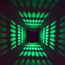 Lampy ścienne montowane na płasko Nowoczesne współczesne metalowe