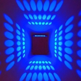 Lampy ścienne montowane na płasko Nowoczesne współczesne metalowe
