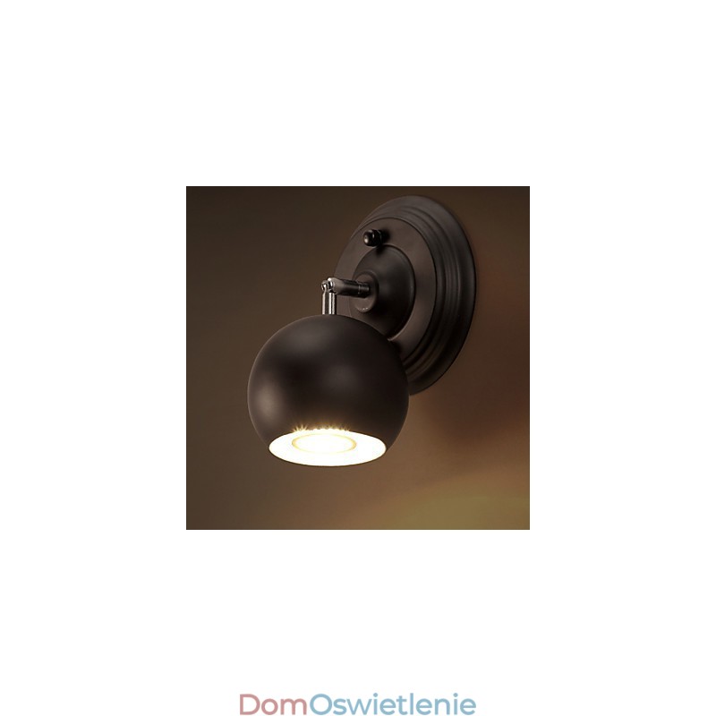 Loft Kreatywna lampa ścienna z kutego żelaza Przywracanie starożytnych sposobów oświetlenia