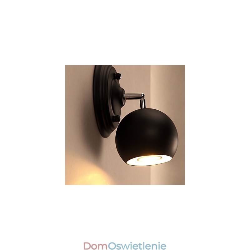 Loft Kreatywna lampa ścienna z kutego żelaza Przywracanie starożytnych sposobów oświetlenia