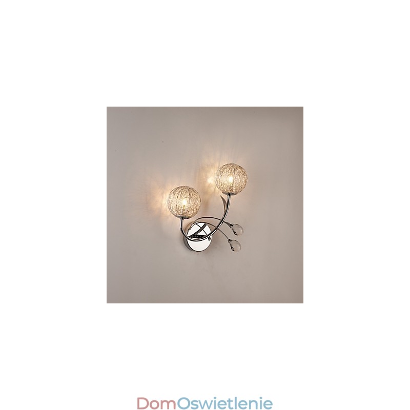 Kinkiety ścienne Kryształowe Mini Styl Nowoczesny Współczesny Metal