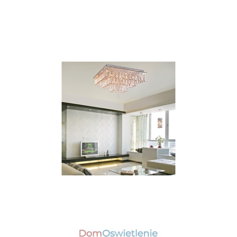 Nowoczesny Współczesny Kryształ Inne Montaż na płasko