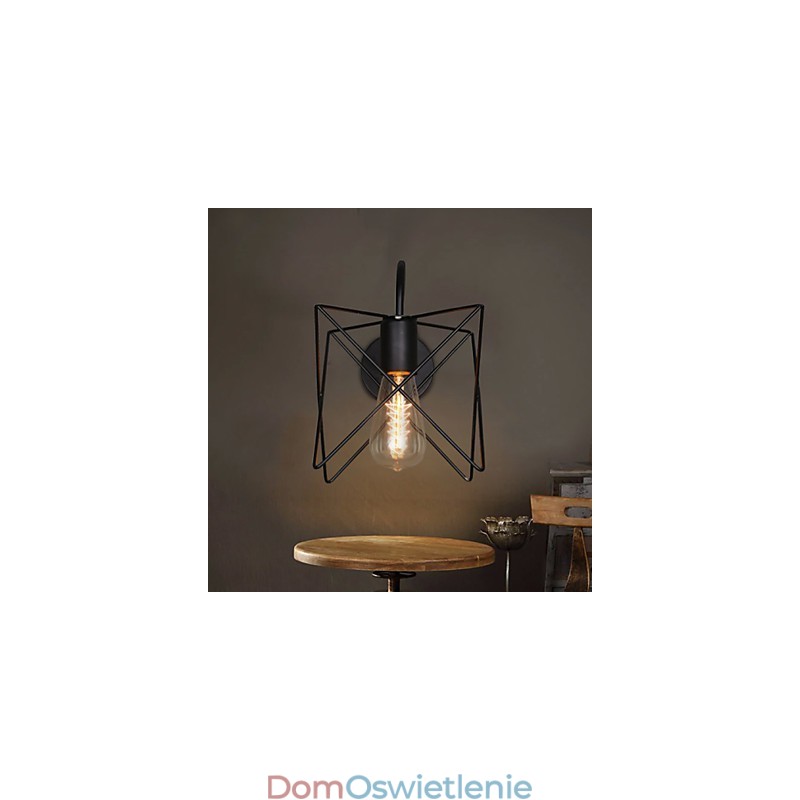 Nordic Retro Korytarz Schody Linia Lampy Ścienne Światła