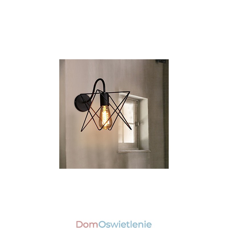 Nordic Retro Korytarz Schody Linia Lampy Ścienne Światła
