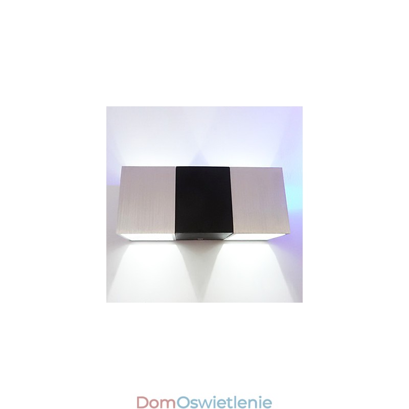 Miniaturowe lampy ścienne montowane na płasko, nowoczesne, współczesne, metalowe